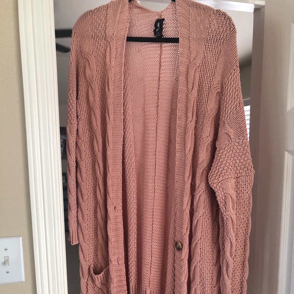 Angus & Dora dusty rose sweater